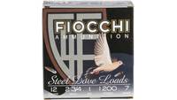Fiocchi Shotshells Steel Dove 12 Gauge 2.75in 1oz