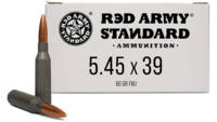 Red Army Ammo 5.45x39mm 60 Grain FMJ 20 Rounds [AM