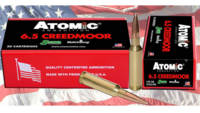 Atomic Ammo 6.5 creedmoor match 142 Grain sierra s