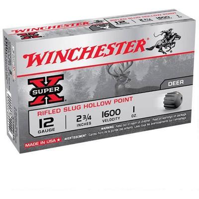 Winchester Shotshells Super-X Rifled Lead 12 Gauge
