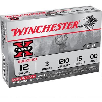 Winchester Shotshells Super-X Buckshot 12 Gauge 3i