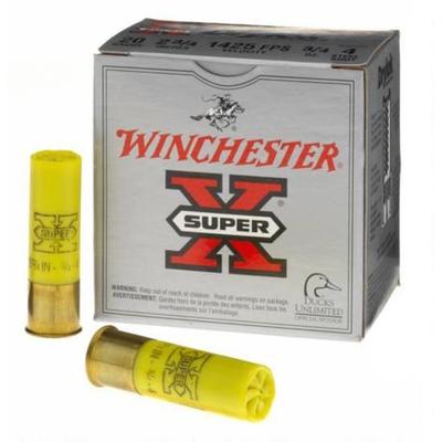 Winchester Shotshells Drylock 20 Gauge 2.75in 3/4o Winchester Shotshells Drylock 20 Gauge 2.75in 3/4o