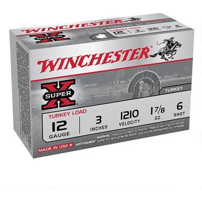 Winchester Shotshells Super-X Turkey 12 Gauge 3in Winchester Shotshells Super-X Turkey 12 Gauge 3in