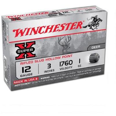 Winchester Shotshells Super-X Rifled Lead 12 Gauge