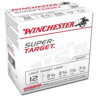 Winchester Shotshells Super Target 1-1/8 12 Gauge