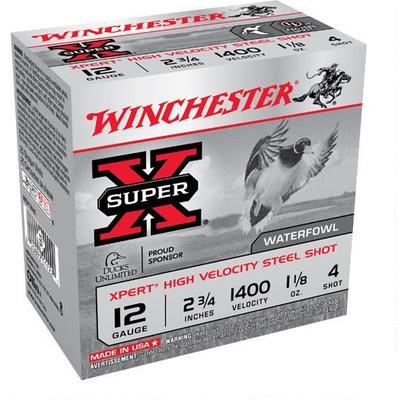 Winchester Shotshells Expert HV 12 Gauge 2.75in 1- Winchester Shotshells Expert HV 12 Gauge 2.75in 1-