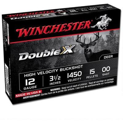 Winchester Shotshells Double-X 12 Gauge 3.5in 15 P