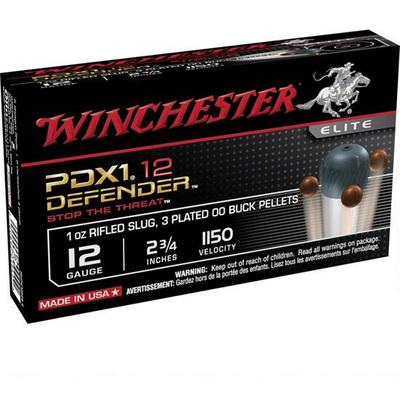 Winchester Shotshells PDX1 12 Gauge 2.75in 1oz 00 Winchester Shotshells PDX1 12 Gauge 2.75in 1oz 00