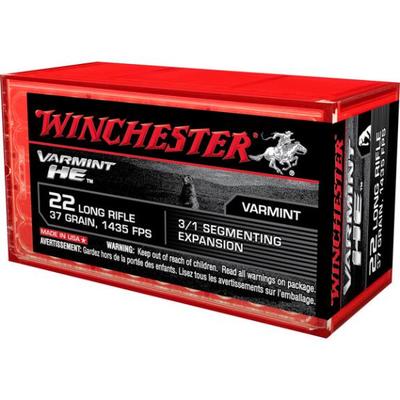 Winchester Rimfire Ammo .22 Long Rifle (LR) Varmin Winchester Rimfire Ammo .22 Long Rifle (LR) Varmin