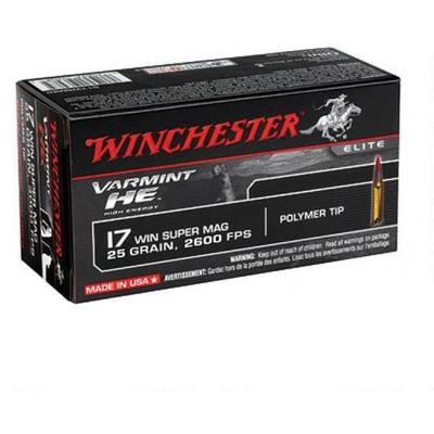 Winchester Rimfire Ammo 17 Win Super Magnum 25 Gra