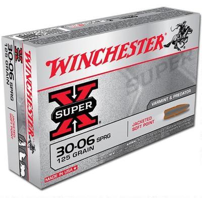 Winchester Ammo Super-X 30-06 Springfield 125 Grai