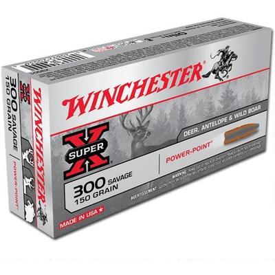Winchester Ammo Super-X 300 Savage 150 Grain Power