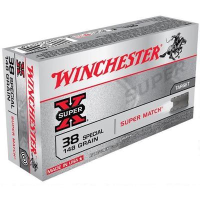 Winchester Ammo Super-X 38 Special 148 Grain Lead