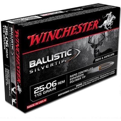 Winchester Ammo Supreme 25-06 Remington 115 Grain