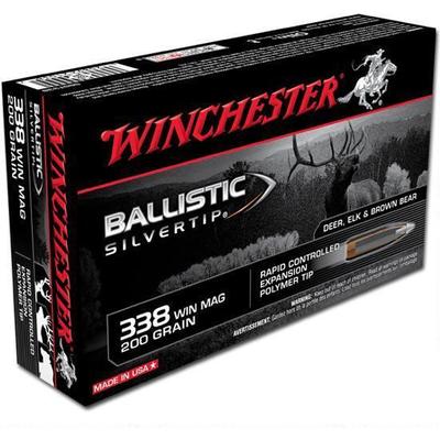 Winchester Ammo Supreme 338 Win Mag Silvertip 200