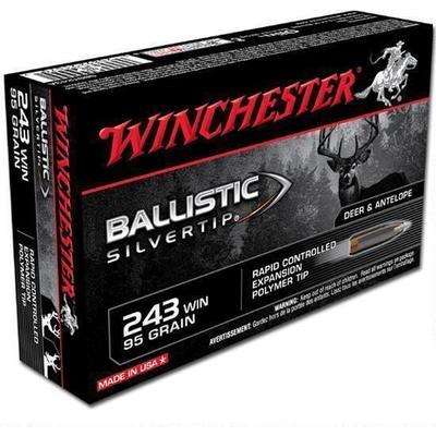 Winchester Ammo Supreme 243 Winchester 95 Grain Si Winchester Ammo Supreme 243 Winchester 95 Grain Si
