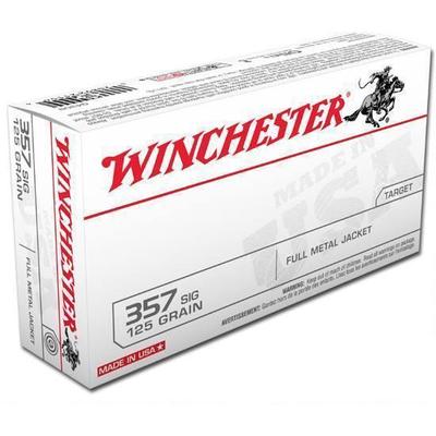 Winchester Ammo Best Value 357 Sig Sauer 125 Grain