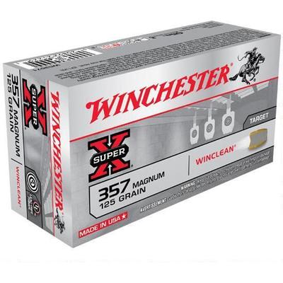 Winchester Ammo WinClean 357 Magnum JSP 125 Grain
