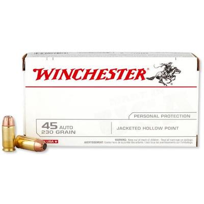 Winchester Ammo Best Value 45 ACP 230 Grain JHP 50 Winchester Ammo Best Value 45 ACP 230 Grain JHP 50