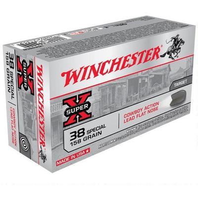 Winchester Ammo Cowboy Action 38 Special Lead 158 Winchester Ammo Cowboy Action 38 Special Lead 158