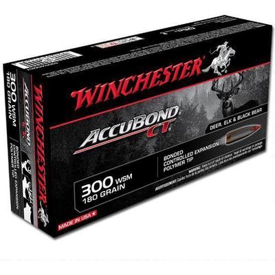 Winchester Ammo Supreme 300 WSM 180 Grain AccuBond