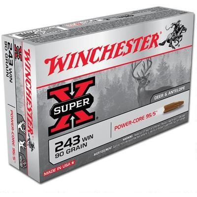 Winchester Ammo Super-X 243 Winchester Power Core