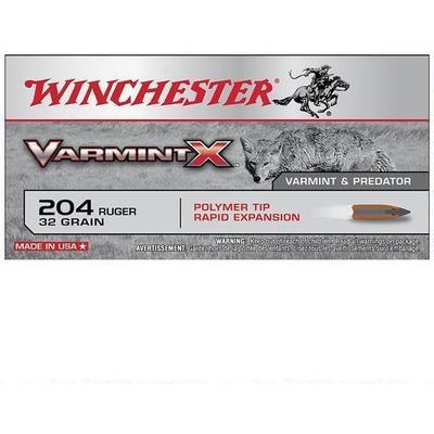 Winchester Ammo Super-X 204 Ruger Varmint 32 Grain