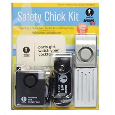 Sabre Safety Chick DateRape Coasters, Door & P