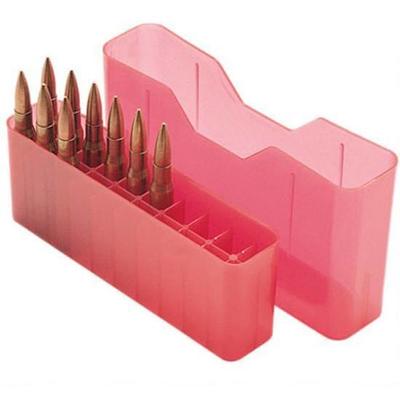 MTM Utility Box 20 Rounds Rifle Md Base Red [J20M2