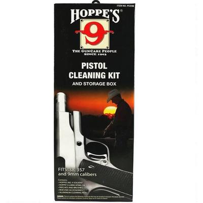 Hoppes Cleaning Kits Pistol Alum Rod .38/.357/9mm