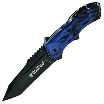 Smith & Wesson Knife Black Ops Blue Tanto [SWB