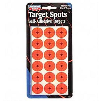 Birchwood Casey Target Spots 1in Red Bullseye Adhe