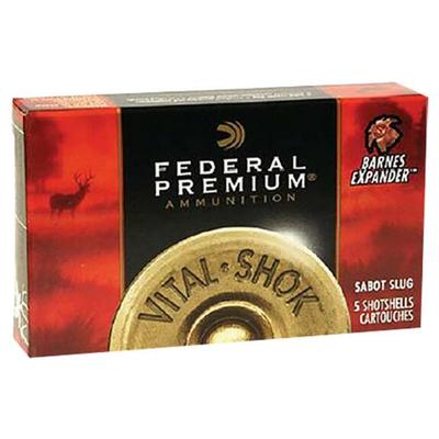 Federal Shotshells Vital-Shok 12 Gauge Rifled Slug