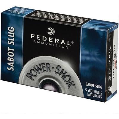 Federal Shotshells 12 Gauge 2.75in 1oz Sabot HP Sl Federal Shotshells 12 Gauge 2.75in 1oz Sabot HP Sl