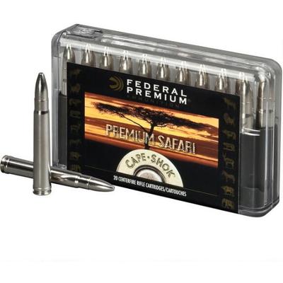 Federal Ammo Cape-Shok 9.3x62mm Mauser Swift A-Fra
