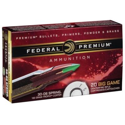 Federal Ammo Vital-Shok 30-06 Springfield Trophy C