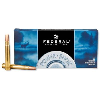 Federal Ammo Power-Shok 375 H&H Magnum SP 270