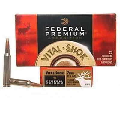 Federal Ammo Vital-Shok 7mm Magnum Trophy Bonded 1