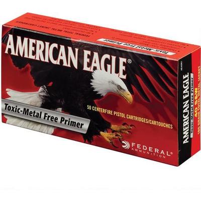 Federal Ammo American Eagle 9mm TMJ 124 Grain 50 R