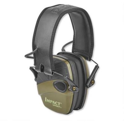 Howard IMPACT Sport Black Electronic Ear Muff 2AA