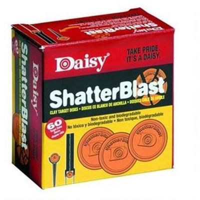Daisy 60 Count 2in ShatterBlast Clay Target 60-Pac