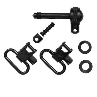 Uncle Mikes 1in Black Sling Swivels For Remington