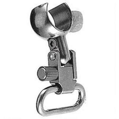 Uncle Mikes 1in Black Quick Detach Sling Swivels [