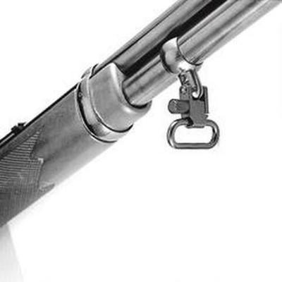 Uncle Mikes 1in Black Quick Detach Sling Swivels [