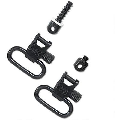 Uncle Mikes Black Quick Detach Swivels [1531-2]