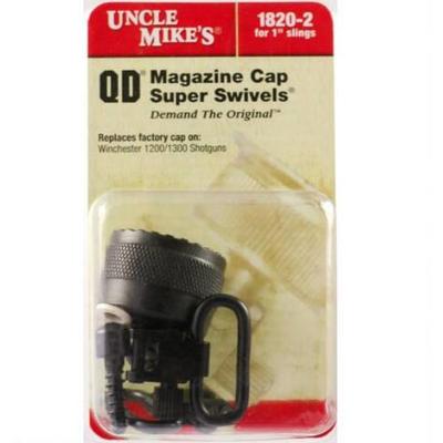 Uncle Mikes Magazine Cap Swivel Set For Winchester
