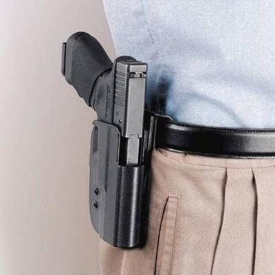 Uncle Mikes Kydex Paddle Open Top 12 Black Kydex [ Uncle Mikes Kydex Paddle Open Top 12 Black Kydex [