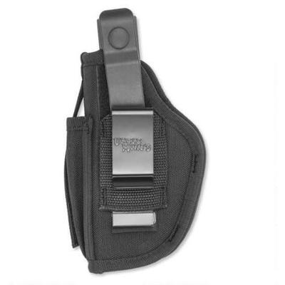 Uncle Mikes Hip Holster W/MAG Pouch ==== 16 Black