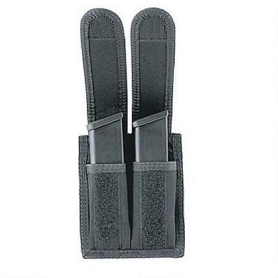 Uncle Mikes Double MAG Pouch ==== 29-1 Black Nylon
