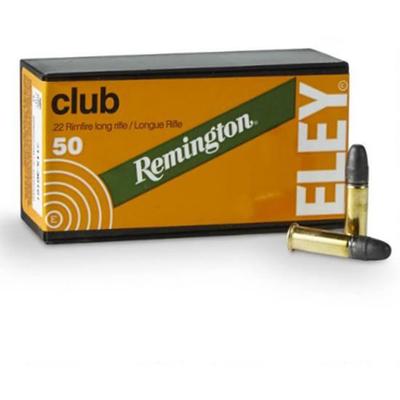 Remington Rimfire Ammo Eley Club .22 Long Rifle (L